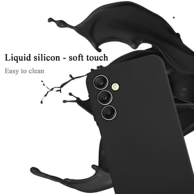 Samsung Galaxy A25 Suojakuori Kotelo Case (Musta)