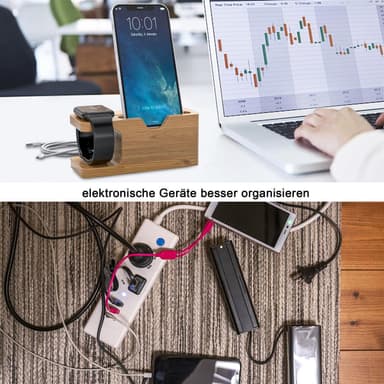 Telakointiasema Bambu latausasema aidosta puusta