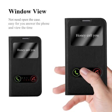 Lompakkokotelo Samsung Galaxy NOTE 3 NEO Case (Musta)