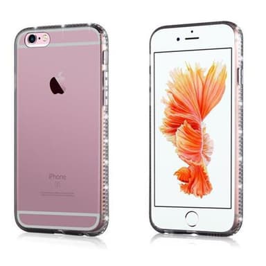 iPhone 6 / 6S Suojakuori Kotelo (Musta)
