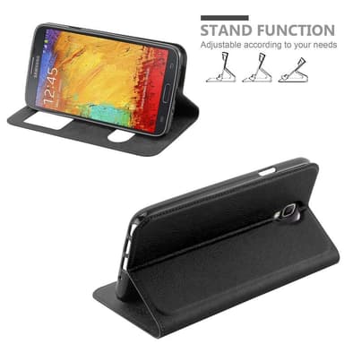 Lompakkokotelo Samsung Galaxy NOTE 3 NEO Case (Musta)