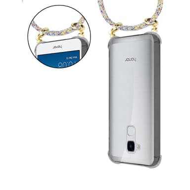 Honor 5C Suojakuori Kotelo Ketju (Keltainen)