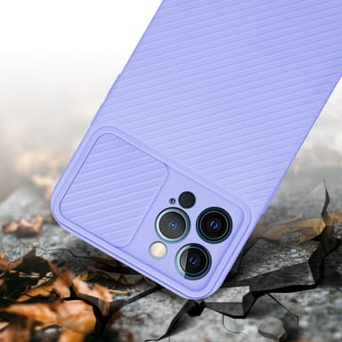 iPhone 12 PRO MAX Suojakuori Kotelo (Violetti)