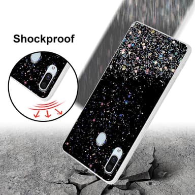 Samsung Galaxy A40 Suojakuori Kotelo (Musta)