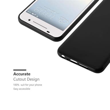 HTC ONE A9 Suojakuori Kotelo (Musta)