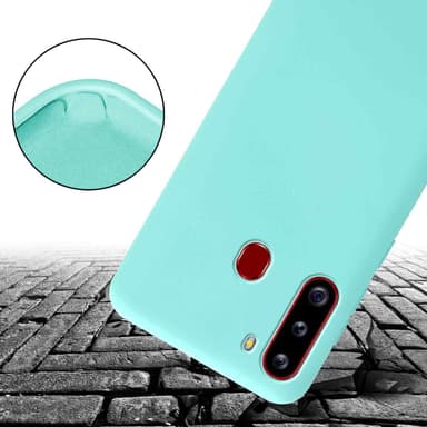 Suojakuori Samsung Galaxy A21 Kotelo (Turkoosi)