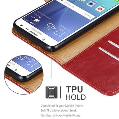 Samsung Galaxy J7 2015 Suojakuori Lompakkokotelo