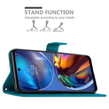 Motorola MOTO E32 4G / E32S Suojakuori Lompakkokotelo