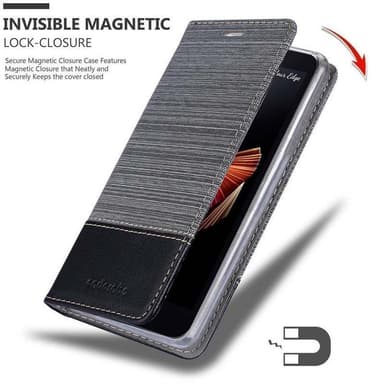 LG X SCREEN Suojakuori Lompakkokotelo (harmaa)
