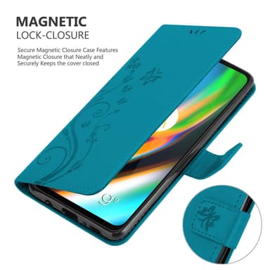 Motorola MOTO G9 PLUS Suojakuori Lompakkokotelo