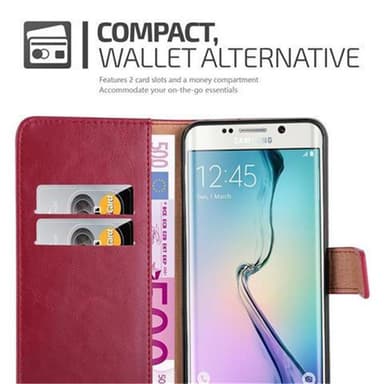 Samsung Galaxy S6 EDGE Suojakuori Lompakkokotelo