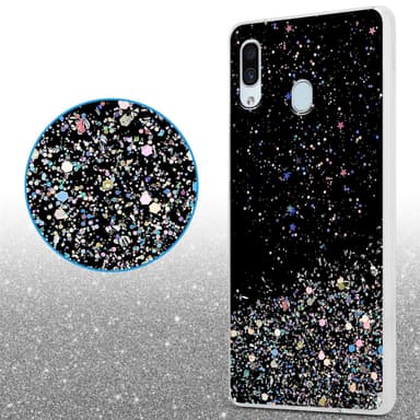 Samsung Galaxy A40 Suojakuori Kotelo (Musta)