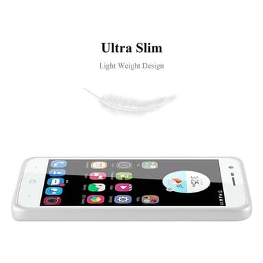 ZTE Blade V8 MINI Suojakuori Kotelo (Hopea)