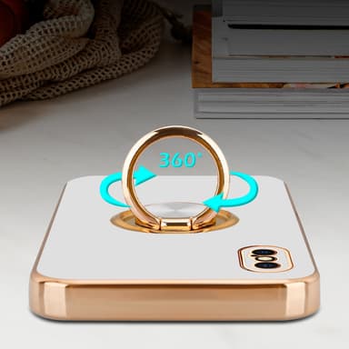 iPhone XS MAX Suojakuori Kotelo (Valkoinen)