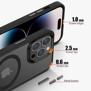 iPhone 15 PRO MAX Kotelo Suojakuori Magsafe kompatibel
