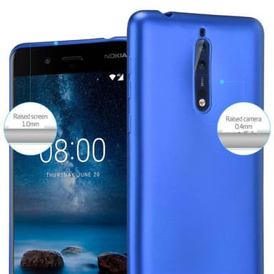 Nokia 8 2017 Suojakuori Kotelo (Sininen)