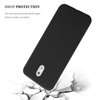 Nokia 3 2017 Suojakuori Kotelo Case (Musta)