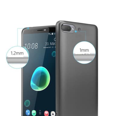 HTC Desire 12 PLUS Suojakuori Kotelo (harmaa)