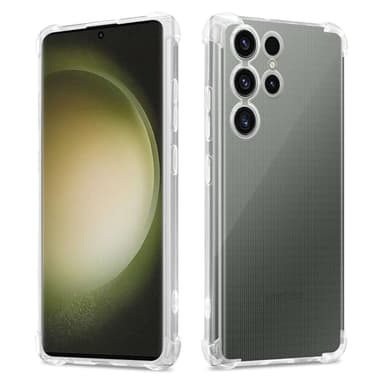 Samsung Galaxy S23 ULTRA Suojakuori Kotelo (Läpinäkyvä)