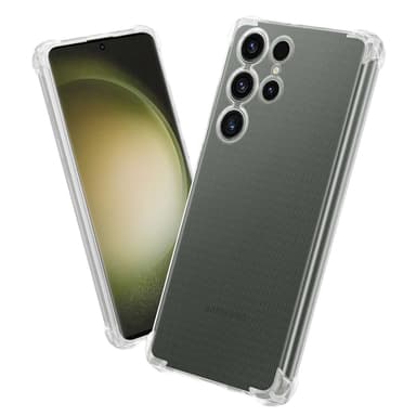 Samsung Galaxy S23 ULTRA Suojakuori Kotelo (Läpinäkyvä)