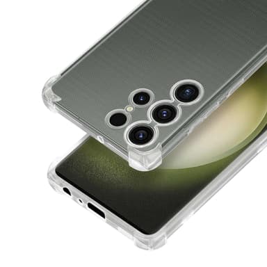 Samsung Galaxy S23 ULTRA Suojakuori Kotelo (Läpinäkyvä)