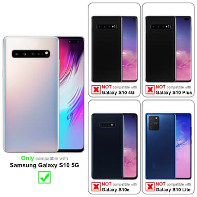 Samsung Galaxy S10 5G Suojakuori Kotelo (Violetti)