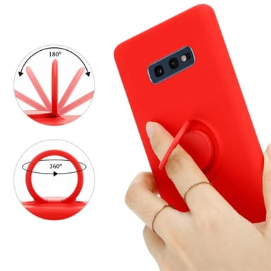 Samsung Galaxy S10e Suojakuori Kotelo (Punainen)