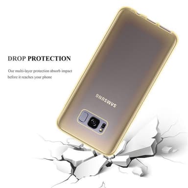 Samsung Galaxy S8 Suojakuori Kotelo (kulta)