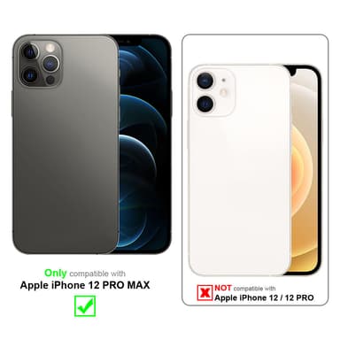 iPhone 12 PRO MAX Suojakuori Kotelo (Vaaleanpunainen)