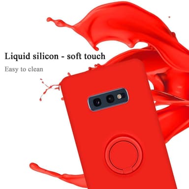 Samsung Galaxy S10e Suojakuori Kotelo (Punainen)