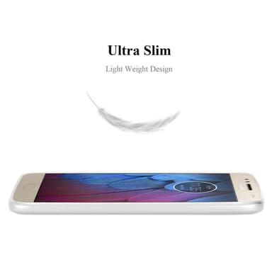 Motorola MOTO G5S Suojakuori Kotelo (Hopea)