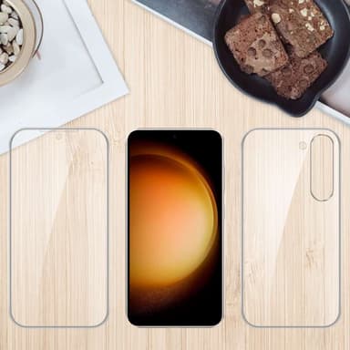 Samsung Galaxy S23 Suojakuori Cover (Läpinäkyvä)