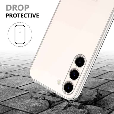 Samsung Galaxy S23 Suojakuori Cover (Läpinäkyvä)