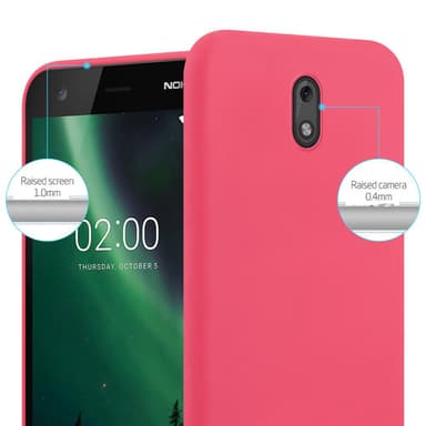 Suojakuori Nokia 2 2017 Kotelo (Punainen)
