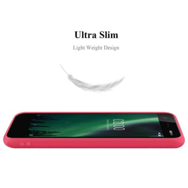 Suojakuori Nokia 2 2017 Kotelo (Punainen)