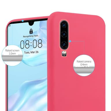 Suojakuori Huawei P30 Kotelo (Punainen)