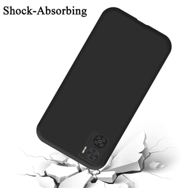 Motorola MOTO E22 / E22i Suojakuori Kotelo (Musta)