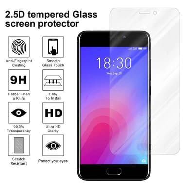 MEIZU M6 Näytönsuoja Karkaistu lasi Suojakalvo