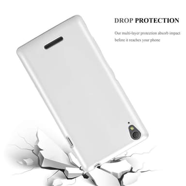 Sony Xperia T3 Suojakuori Kotelo (Hopea)