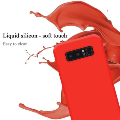 Samsung Galaxy NOTE 8 Suojakuori Kotelo (Punainen)