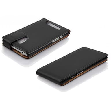 HTC Desire 500 Suojakuori Lompakkokotelo (Musta)