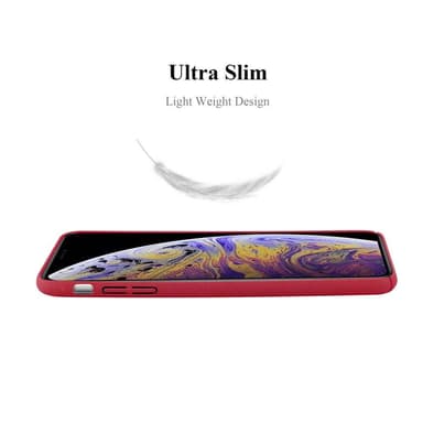 iPhone XS MAX Suojakuori Kotelo Case (Punainen)