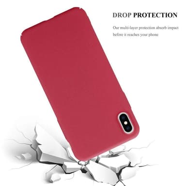 iPhone XS MAX Suojakuori Kotelo Case (Punainen)