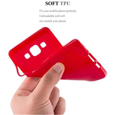 Samsung Galaxy A5 2015 Suojakuori Kotelo (Punainen)
