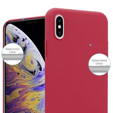 iPhone XS MAX Suojakuori Kotelo Case (Punainen)