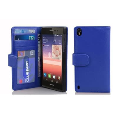 Huawei ASCEND P7 Suojakuori Kotelo (Sininen)