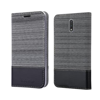 Nokia 2.3 Suojakuori Lompakkokotelo (harmaa)