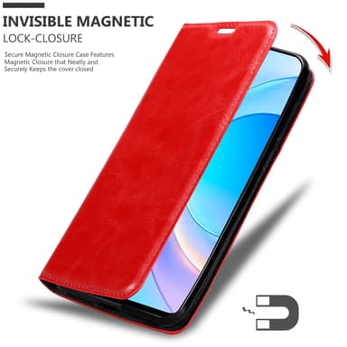 Honor 50 LITE Suojakuori Lompakkokotelo (Punainen)