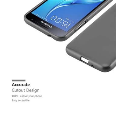 Samsung Galaxy J3 2016 Suojakuori Kotelo (harmaa)