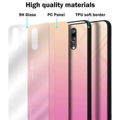 Suojakuori Huawei P20 Kotelo (Musta)